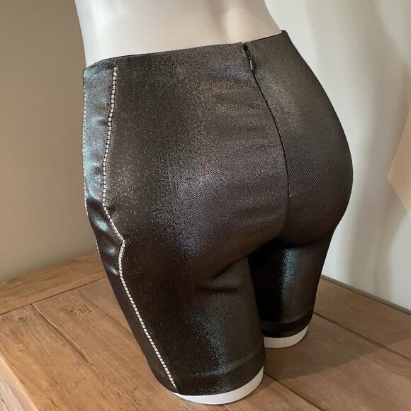🎀AREA S  luxury BICYCLE SHORTS WITH CRYSTALS open to offers - Picture 5 of 13